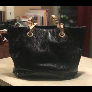 SOLD Beautiful Mirror Metallic Michael Kors Purse